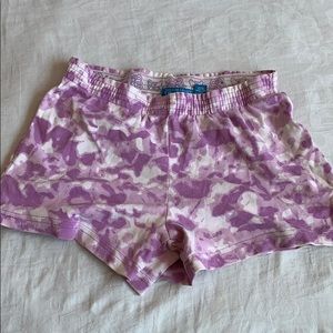 soffe style tie dye shorts